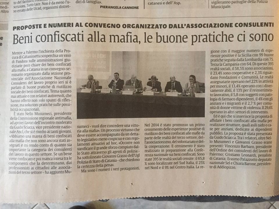 convegno sui beni confiscati